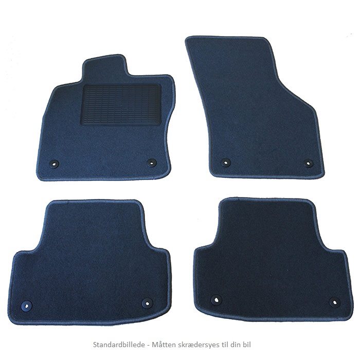 Måttesæt VW Touran 5p 5/2015-> Nålefilt Grå