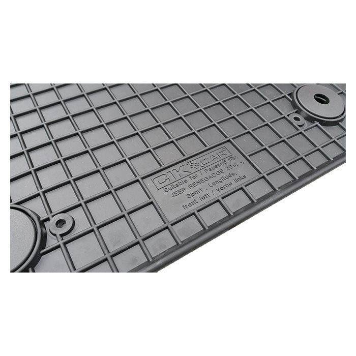 Gummimåtter Jeep Renegade Sport Long. 14- Fix 20Cm